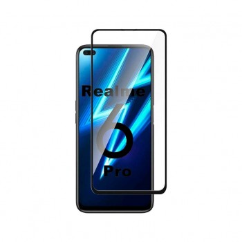 Захисне скло PowerPlant для Realme 6 Pro Full Screen (GL608560)