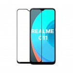 Захисне скло PowerPlant для Realme C11 Black Full Screen (GL609260)
