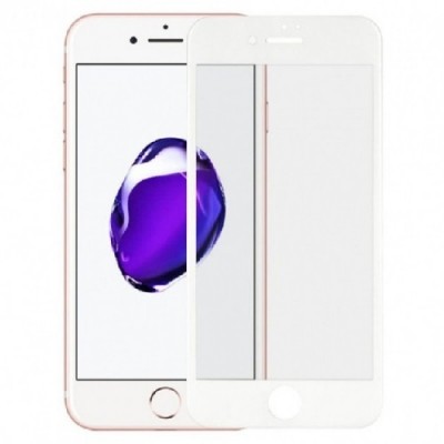 Захисне скло для Apple iPhone 6/6S White, 0.3мм, 4D ARC, Люкс (Z15302)
