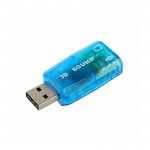 Звукова плата Dynamode USB 6(5.1) blue (USB-SOUNDCARD2.0 blue)