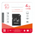 Карта памяти MicroSDHC 4GB UHS-I Class 10 T&G + SD-adapter (TG-4GBSDCL10-01)