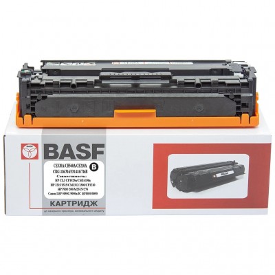 Картридж HP CLJ CP1525n/CE320A/CB540A/CF210A Black (BASF-KT-CE320A-U) BASF