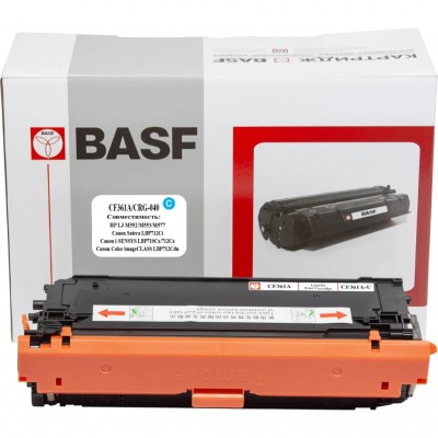 Картридж HP LJ M552/CF361A/508A/Canon 040 Cyan (KT-CF361A-U) BASF
