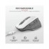 Миша Trust Ozaa Rechargeable Wireless White (24035)