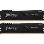 Пам'ять DDR4 2x16GB/3600 Kingston Fury Beast Black (KF436C18BBK2/32)