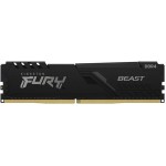 Пам'ять DDR4 8GB/3200 Kingston Fury Beast Black (KF432C16BB/8) XMP 2.0 CL16 1,35 B 99 міс.