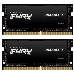Пам'ять для ноутбука SO-DIMM 2x8GB/3200 DDR4 Kingston Fury Impact (KF432S20IBK2/16)