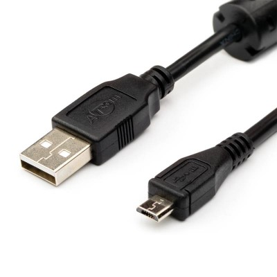 Кабель ATcom USB 2.0 AM/Micro BM 1,8 м, пакет