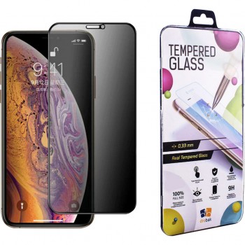 Захисне скло Drobak Anti Spy для Apple iPhone 11 Black (464663)