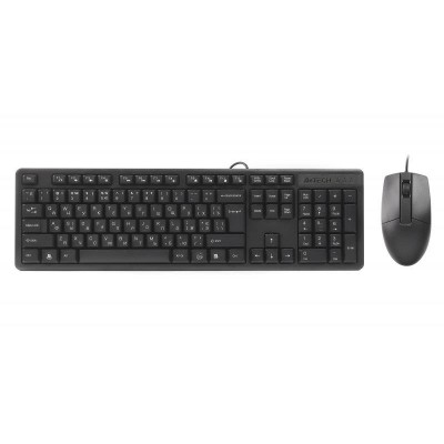 Комплект (клавіатура, миша) A4-Tech KK-3330S Black USB
