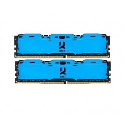 Пам'ять GoodRAM 16Gb DDR4 3200MHz IRDM Blue (2x8GB) IR-XB3200D464L16SA/16GDC