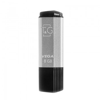 флеш USB USB 8GB T&G 121 Vega Series Silver (TG121-8GBSL)