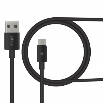 Кабель Micro USB 2m Piko CB-UM12 USB-microUSB 2м Black (1283126493881)