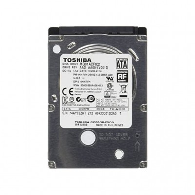 Жорсткий Диск 2.5" SATA 320GB Toshiba 7200rpm (MQ01ACF032)