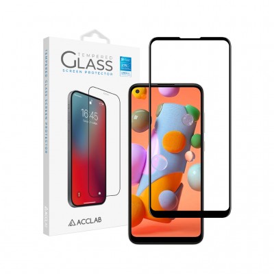 Захисне скло ACCLAB Full Glue для Samsung Galaxy A11 SM-A115/M11 SM-M115 Black (1283126508523)