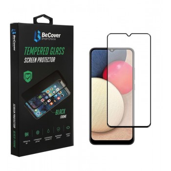 Скло захисне BeCover Samsung Galaxy A03s SM-A037 Black (706776)