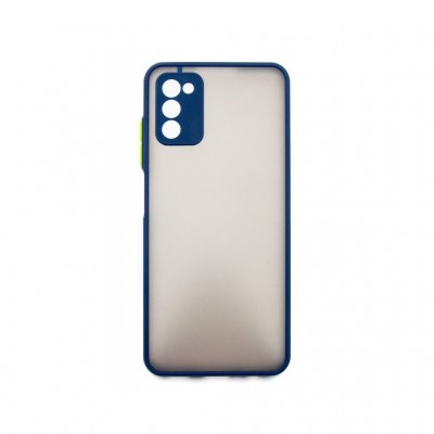 Чохол Matt Samsung Galaxy A03s blue (DG-TPU-MATT-86) DENGOS