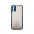 Чохол Matt Samsung Galaxy A03s blue (DG-TPU-MATT-86) DENGOS