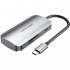 USB-хаб Vention USB3.1 Type-C --> USB 3.0x3/SD/TF/PD 100W Hub 6-in (TNHHB)