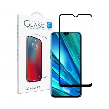 Захисне скло ACCLAB Full Glue для Realme 5 Pro Black (1283126508394)