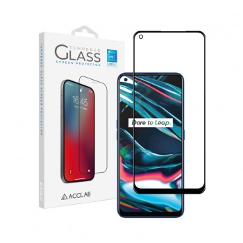Захисне скло ACCLAB Full Glue для Realme 7 Pro Black (1283126508486)