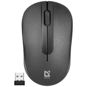 Миша Defender Hit MM-495 Wireless Black (52495)