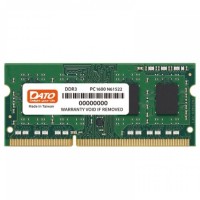 Пам'ять для ноутбука SO-DIMM 4GB/1600 DDR3 Dato (DT4G3DSDLD16) 1.35V