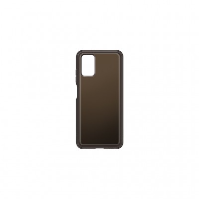 Чохол Soft Clear Cover Galaxy A03s (A037) Black (EF-QA037TBEGRU) Samsung