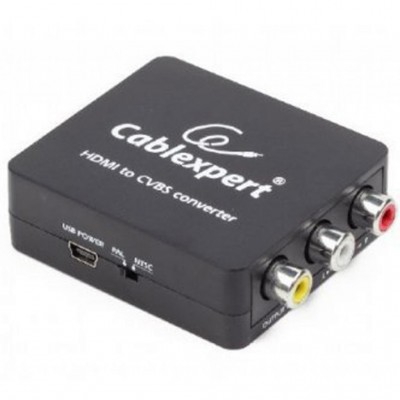 Конвертор HDMI to 3 x RCA Cablexpert (DSC-HDMI-CVBS-001)