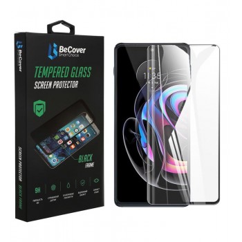 Скло захисне BeCover Motorola Moto Edge 20 Lite Black (706898)