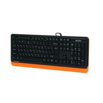 Клавіатура A4Tech Fstyler FKS10 Orange USB