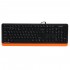 Клавіатура A4Tech Fstyler FKS10 Orange USB