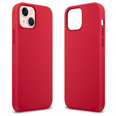 Чохол Apple iPhone 13 mini Premium Silicone Red (MCLP-AI13MRD) MakeFuture