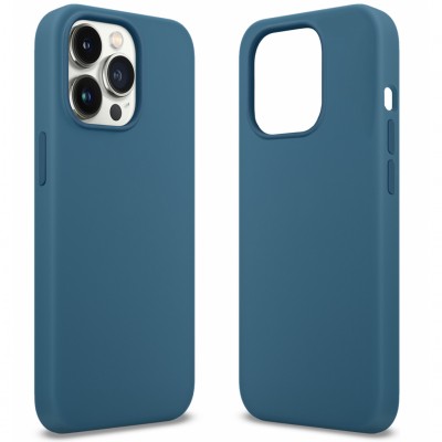 Чохол Apple iPhone 13 Pro Premium Silicone Blue Jay (MCLP-AI13PBJ) MakeFuture