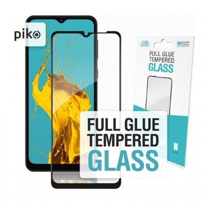 Захисне скло Piko для Samsung Galaxy A03 Core SM-A032 Black Full Glue, 0.3mm, 2.5D (1283126519130)