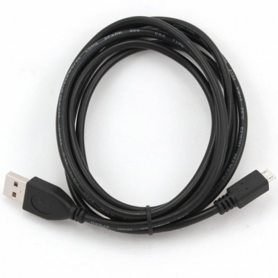 Кабель USB 2.0 AM to Micro 5P 1,0m Cablexpert (CCP-mUSB2-AMBM-1M)