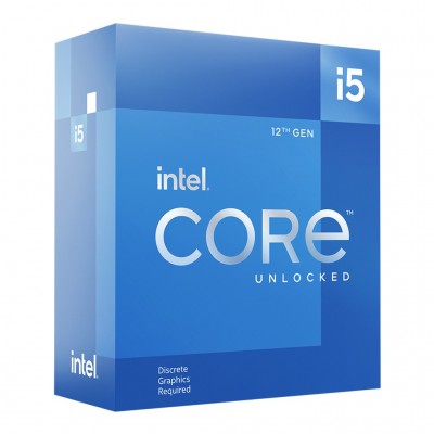 Процесор Core™ i5 12400 (BX8071512400) s1700, 6 ядер, 12 потоків, 4.4 GHz, TDP - 65W, Кеш-пам'ять - 18 MB, Alder Lake, BOX