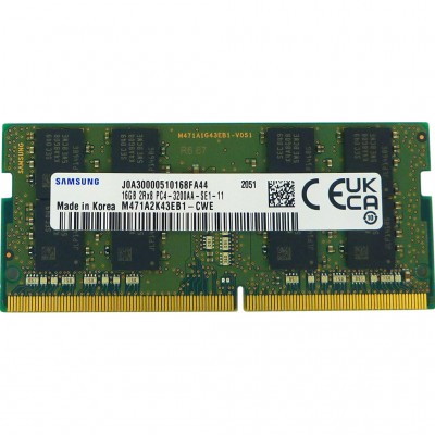 Пам'ять для ноутбука SO-DIMM DDR4 16GB 3200 Samsung original C22(M471A2K43EB1-CWE)