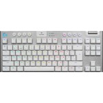 Клавiатура Logitech G915 Gaming TKL Tenkeyless LightSpeed Wireless RGB Mechanical White(920-009664)