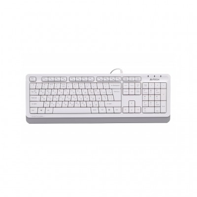 Клавіатура A4 Tech FKS10 USB White (FKS10 USB White)