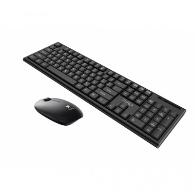 Комплект (клавіатура, миша) Vinga KBSW-120 Black (KBSW-120 Black)