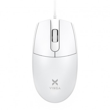 Миша Vinga MS-110 White (MS-110 White)
