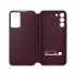 Чохол Smart Clear View Cover Galaxy S22 Plus Burgundy (EF-ZS906CEEGRU) Samsung