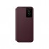 Чохол Smart Clear View Cover Galaxy S22 Plus Burgundy (EF-ZS906CEEGRU) Samsung