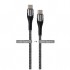 Дата кабель USB Type-C to Type-C 2.0m PD Fast Charging 65W 3A grey ColorWay (CW-CBPDCC039-GR)