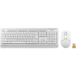 Комплект (клавіатура, миша) бездротовий A4Tech FG1012 White USB