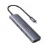 USB-хаб UGREEN Type-C M to HDMI+3xUSB+PD Power Converter CM136 (G (50209)