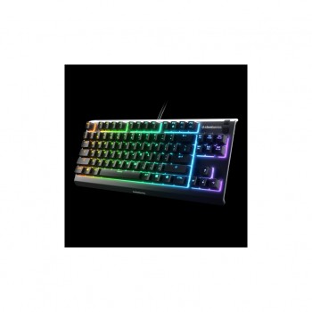 Клавіатура STEELSERIES Apex 3 TKL UA USB Black (SS64831)