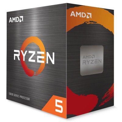 Процесор AMD Ryzen 5 5500 (3.6GHz 16MB 65W AM4) Box (100-100000457BOX) 3,6 (4,2 Turbo) ГГц  кеш-пам'ять третього рівня: 16 МБ  загальна кількість ядер: 6  число потоків: 12