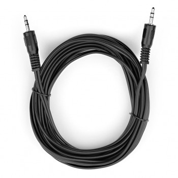 Аудіо-кабель Vinga Jack 3.5mm M/M 5.0m (VCPDCJ35MM5BK)